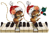 mice piano keys