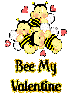 bee my valentine 