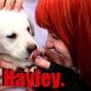 Hayley williams and a puppy