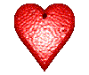 spinning red heart