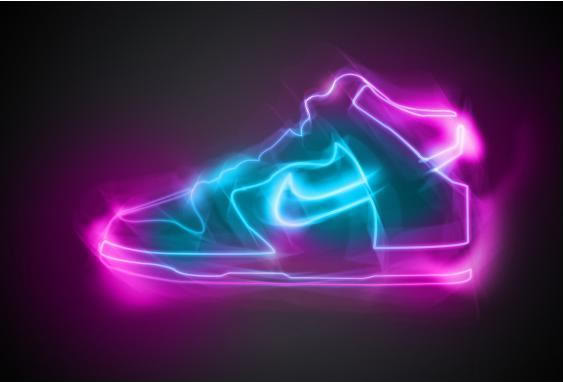 neon nike