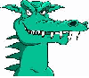 fierce cartoon dragon