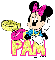 Lounge'n Minnie Mouse -Pam-