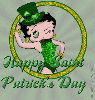 Betty Boop~Happy St Pat's Day