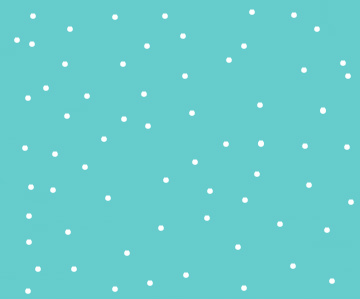 Teal polka-dots