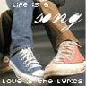 life is a song, love is the lyrics