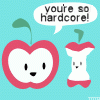 You're so hardcore apple