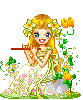 fairy playing flute