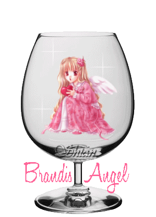 Brandi's Angel in a glass