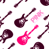 pink guitare
