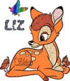 Elizabeth's Glitter Bambi