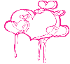 dripping hearts