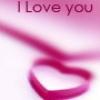 i love you in pink