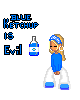 blue ketchup? eew
