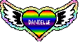 Rainbow Heart Danielle