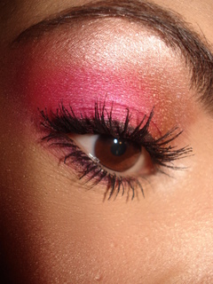 pink makeup