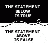 true and false
