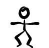 dancing stickman