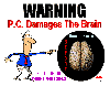 WARNING! PC damages the Brain