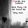 words= bullets