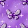 purple butterly background