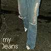 Ripped jeans ( made by me )