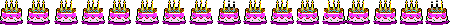 birthday cake divider