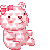 pink love bear