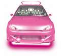pink led car