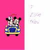 Mickey And Minnie I Love You