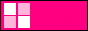 shiny pink square box