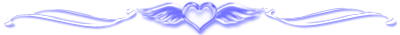 blue heart divider