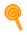 orange lollipop