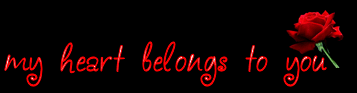 my heart belongs to you