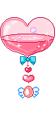 heart with water inside