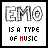 emo is music