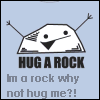 Hug a rock