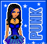 bluish punky