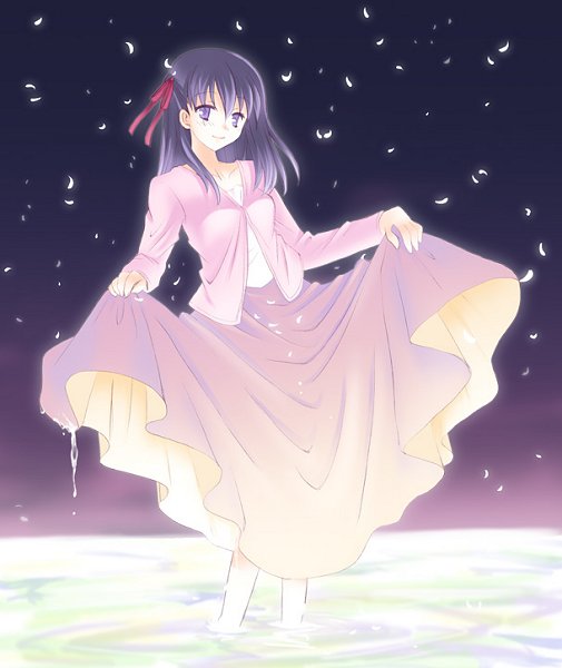 angel in water