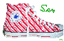 Sam Christmas shoe