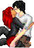 Anime Couple Kissing