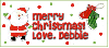 Merry Christmas Love Debbie