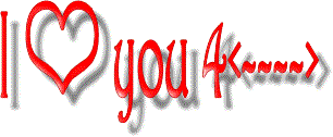 i love you 4 ever