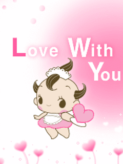 cute kawaii i love you baby girl