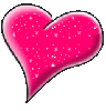 large pink heart