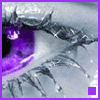 purple eyed girl