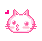 pink cat