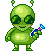 cute kawaii alien