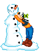 Trying to build a Snowman