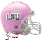 LSU Pin Helmet with Name